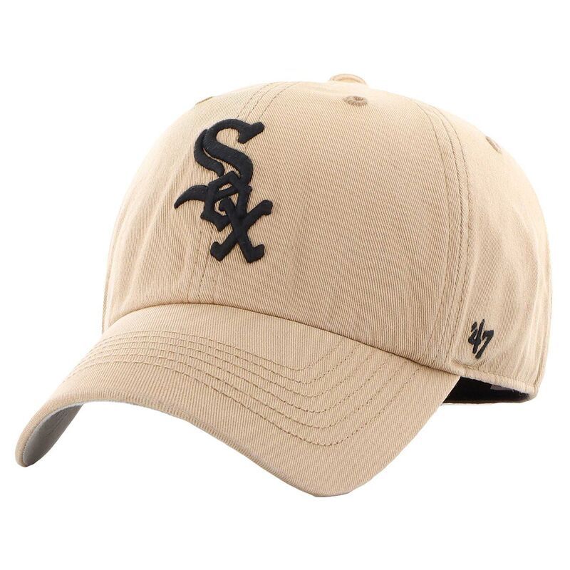 フォーティセブンブランド メンズ アクセサリー 帽子 47 Brand Mens 47 Khaki Chicago White Sox Dusted Franchise Fitted Hat Sox Beig K ホワイト