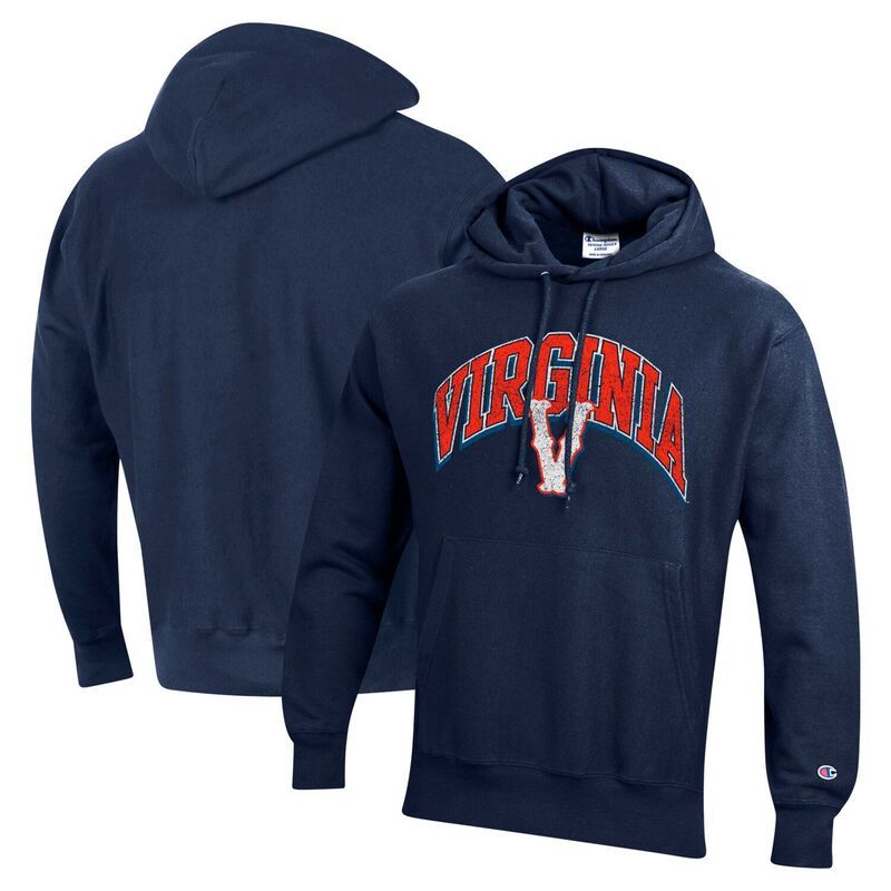 チャンピオン メンズ トップス Tシャツ パーカー Mens Championavy Virginia Cavaliers Vault Late Night Reverse Weave Pullover Hoodie Uva Navy ネイビー