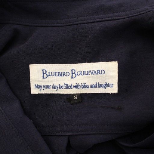 ブルーバードブルバード BLUEBIRD BOULEVARD シャツワンピース マキシ