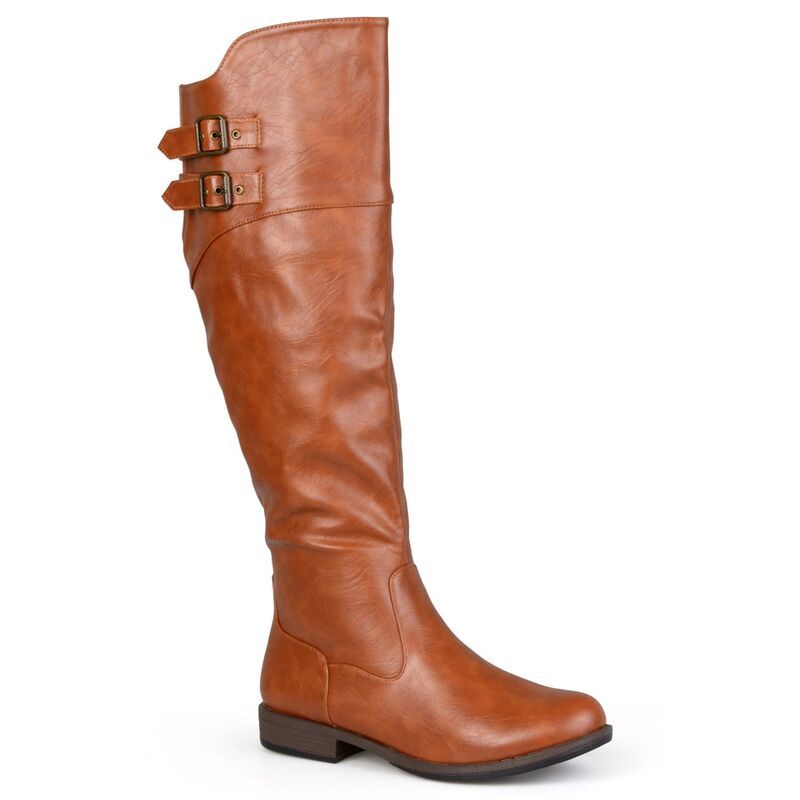 ジュルネ コレクション レディース シューズ ブーツ・レインブーツ Journee Collection Tori Womens KneeHigh Boots Chestnut