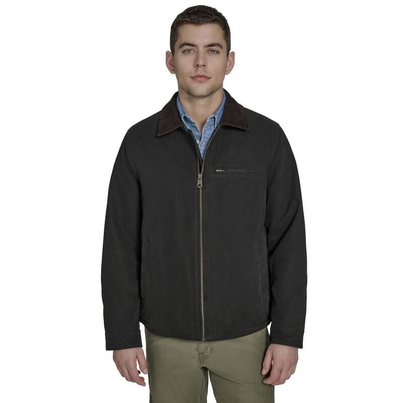 リーバイス メンズ アウター ジャケット・ブルゾン コットン Mens Levis Cotton Detroit Jacket Black ブラック