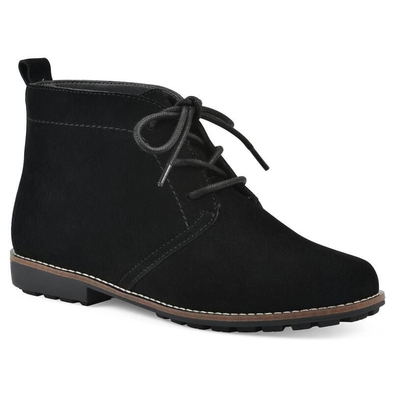 ホワイトマウンテン レディース シューズ ブーツ・レインブーツ スエード レース White Mountain Auburn Womensuede LaceUp Chukka Boots Black Suede ブラック