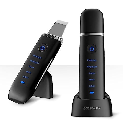 美顔器 COSBEAUTY アクリアルピーリングプロEX-HIGH ウォーターピーリング 超音波 毛穴ケア 毛穴洗浄 角質除去 浸透 ギフト対応 ホワイト 男女兼用 誕生日プレゼント コスビューティー CB050p be9b1565
