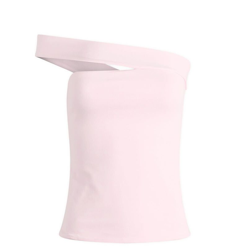 スキムズ レディース トップス シャツ コットン ジャージー SKIMS Cotton Jersey One Shoulder Top Cherry Blossom