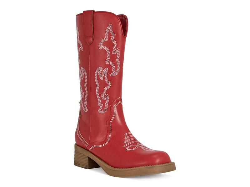 アザレア ワン レディース シューズ ブーツ・レインブーツ Azalea WangMariana Cowboy Boot Red レッド