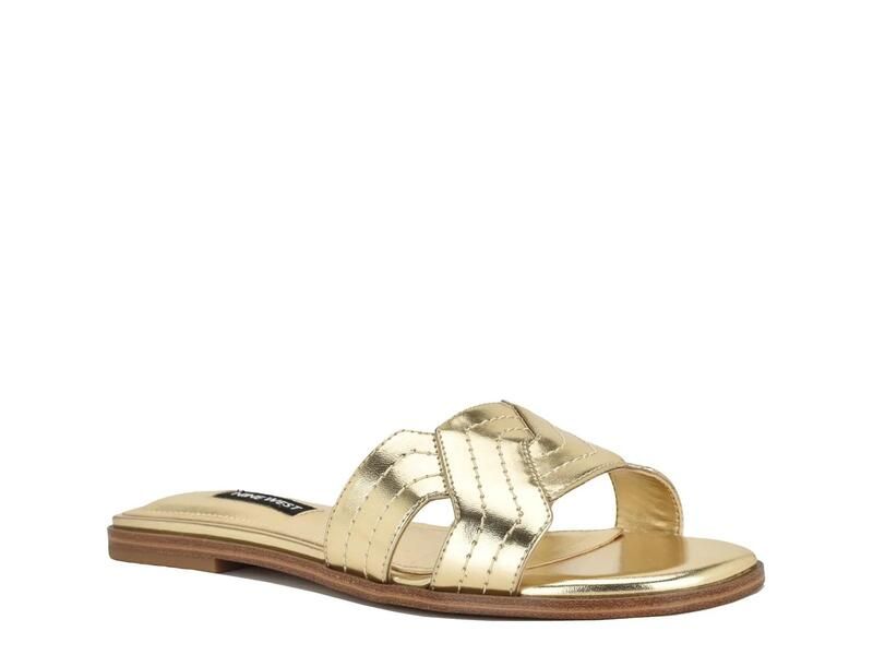 ナインウェスト レディース シューズ サンダル Nine WestGammy Sandal Gold Metallic ゴールド
