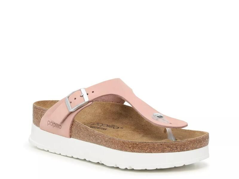ビルケンシュトック レディース シューズ サンダル プラットフォーム BirkenstockPapillio by Birkenstock Gizeh Platform Sandal Womens Light Pink ピンク