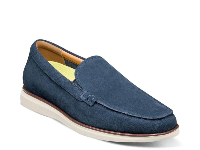 フローシャイム メンズ シューズ スリッポン・ローファー FlorsheimTropics Venetian Loafer Navy ネイビー