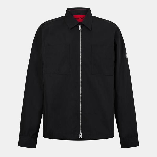 フューゴ メンズ トップス シャツ オックスフォード Hugo Mens Evalom Long Sleeve Oxford Shirt Black ブラック