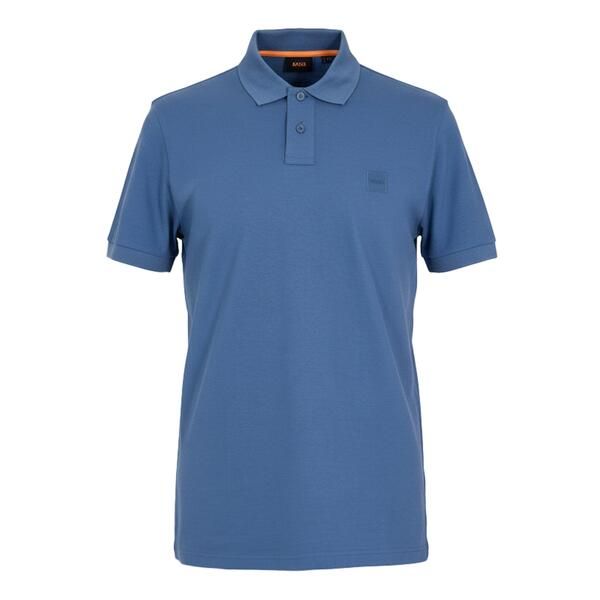 ボス メンズ トップス ポロシャツ Boss Mens Passenger Short Sleeve Polo Shirt Open Blue ブルー