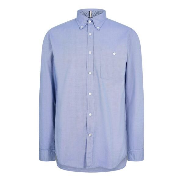 ボス メンズ トップス シャツ オックスフォード Boss Mens Long Sleeve Oxford Shirt Open Blue ブルー
