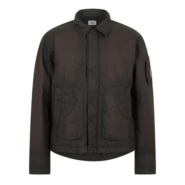 シーピーカンパニー メンズ アウター ジャケット・ブルゾン キルティング CP Company Mens Feltro Bi Film Quilted Jacket Black 999 ブラック