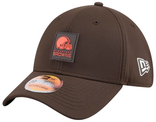 ニューエラ メンズ アクセサリー 帽子 New Eradult Cleveland Brownsideline 2025 Dark Brown 39Thirty Stretch Fit Hat NoColor ブラウン