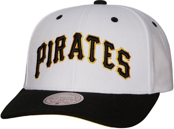 ミッチェルネス レディース アクセサリー 帽子 Mitchell Ness Adult Pittsburgh Pirates White Copperstown Snapback Adjustable Hat NoColor ホワイト