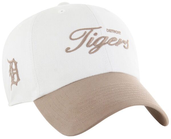 フォーティーセブン メンズ アクセサリー 帽子 47 Adult Detroitigers White 2Tone Foundation Clean Up Adjustable Hat NoColor ホワイト