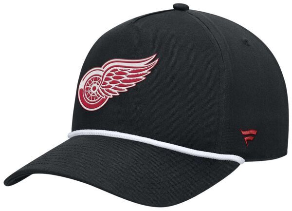 ファナティクス メンズ アクセサリー 帽子 Fanatics NHL Adult Detroit Red Wings Black Rope Structured Adjustable Hat NoColor ブラック