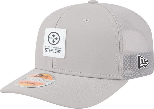 ニューエラ メンズ アクセサリー 帽子 Tシャツ New Eradult Pittsburgh Steelersideline Grey 9seventy Adjustable Trucker Hat NoColor グレー