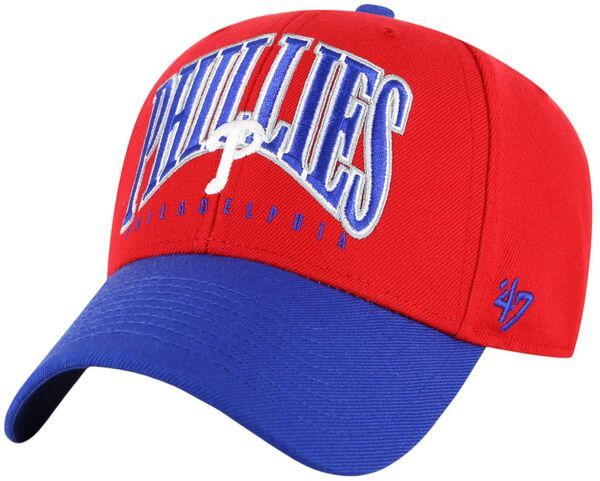 フォーティーセブン メンズ アクセサリー 帽子 47 Adult Philadelphia Phillies Redrawbridge MVP Adjustable Hat NoColor レッド
