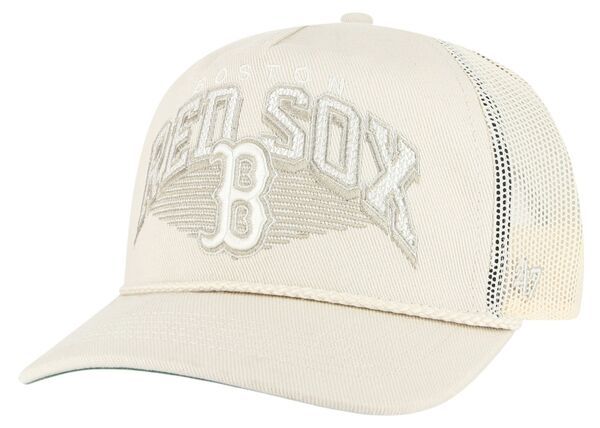 フォーティーセブン メンズ アクセサリー 帽子 47 Adult Boston Red Sox Tan Pomona Hitch Adjustable Hat NoColor レッド