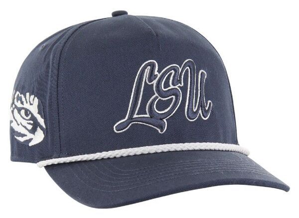 フォーティーセブン レディース アクセサリー 帽子 ヴィンテージ 47 Adult LSU Tigers Vintage Navy Overhand Hitch Adjustable Hat NoColor ネイビー