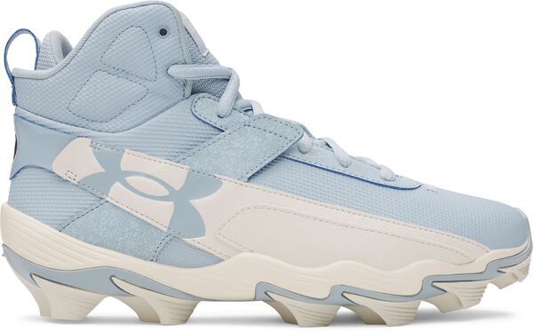アンダーアーマー メンズ シューズ スニーカー Under Armour Mens Harper 10 RMid Baseball Cleats Blue Calm ブルー