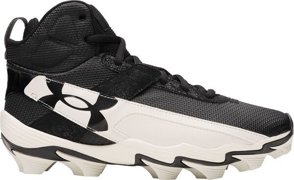 アンダーアーマー メンズ シューズ スニーカー Under Armour Mens Harper 10 RMid Baseball Cleats BlackStone ブラック