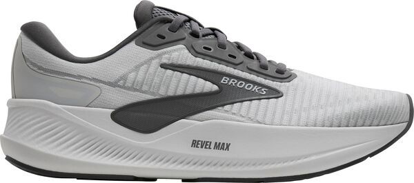 ブルックス メンズ シューズ スニーカー Brooks Mens Revel Max Running Shoes Oyster MushroomPoppy See