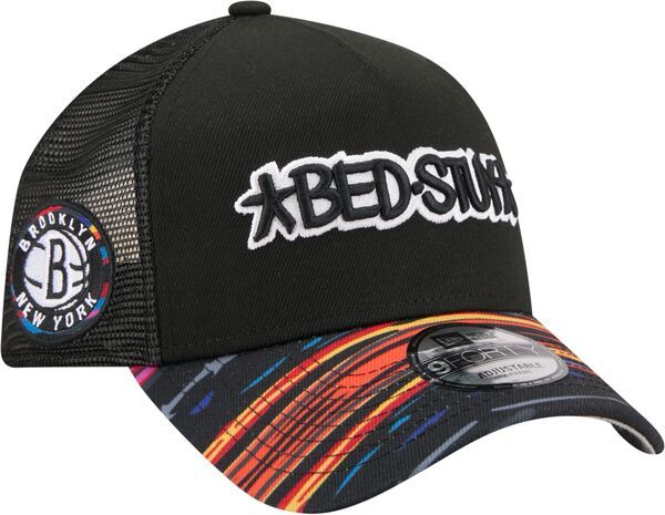 ニューエラ メンズ アクセサリー 帽子 ロゴ New Eradult 202526 City Edition Brooklynets 9Forty Logo Trucker Hat NoColor