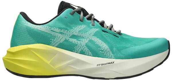 アシックス メンズ シューズ スニーカー ASICS Mens NOVABLAST 5 Running Shoes Aurora GreenLight Dust グリーン