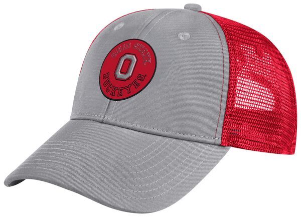 コロシアム メンズ アクセサリー 帽子 Colosseum Adult Ohio State Buckeyes Grey Lincoln Adjustable Trucker Hat NoColor グレー 10,245円