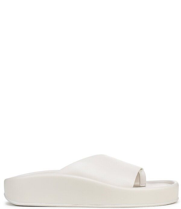 ナチュライザー レディース シューズ サンダル プラットフォーム レザー Naturalizer SoFly Leather Banded Platform Slide Sandals White ホワイト 26,520円