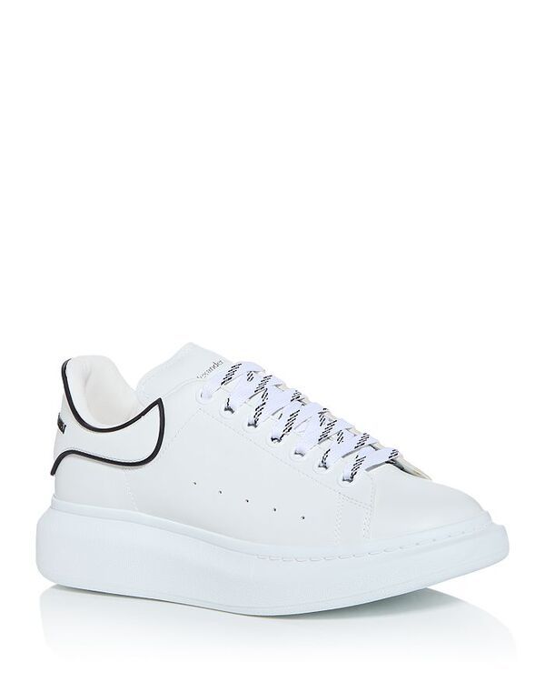 アレキサンダー・マックイーン メンズ シューズ スニーカー Alexander McQUEEN Mens Oversized Sneakers WhiteBlack ホワイト