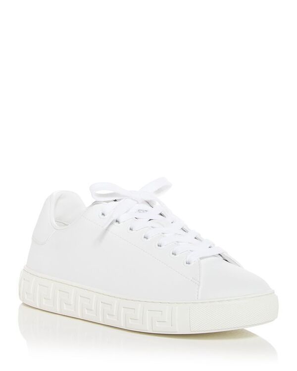 ヴェルサーチ レディース シューズ スニーカー Versace Womens Responsible Low Top Sneakers White ホワイト