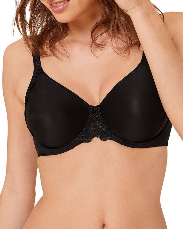 シモーヌペレール レディース アンダーウェア ブラジャー ミニ Simone Perele Simone P r le Caresse FullFigure Minimizer Bra Black ブラック