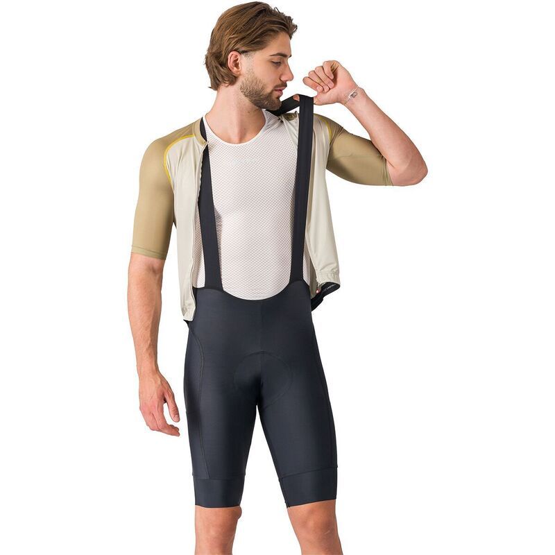 カステリ メンズ ボトムス ハーフパンツ・ショーツ Castelli Unlimited 2 Cargo Bib Short Mens Black ブラック