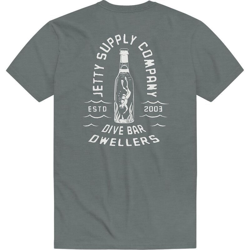 ジェッティ メンズ トップス Tシャツ スキューバ Jetty Scuba Dive TShirt Mens Heather Blue Storm ヘザー