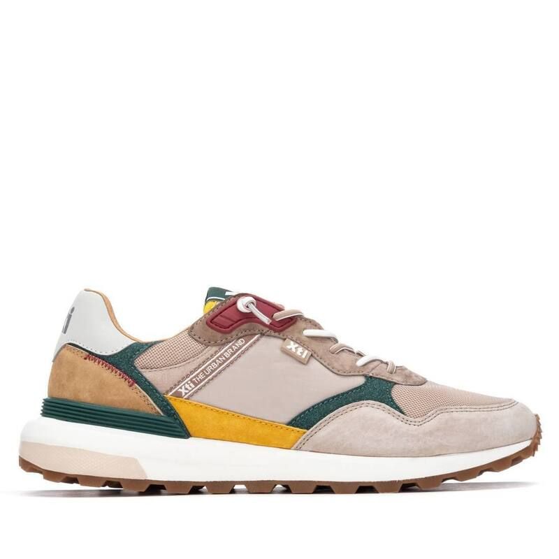キシタイ レディース シューズ スニーカー XTI Mens Casual Comfort Sneakers 145717 Beige ベージュ