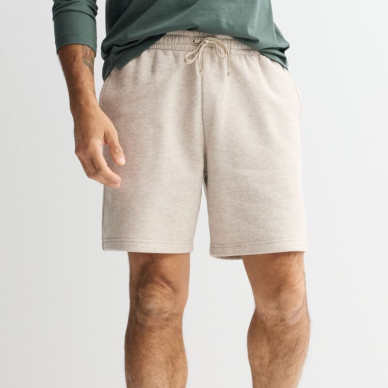 Tek Gear レディース ボトムス ハーフパンツ・ショーツ ショートパンツ フリース Mens Tek Gear Ultra Soft Fleece 7Inch Shorts Oatmeal Heather ヘザー