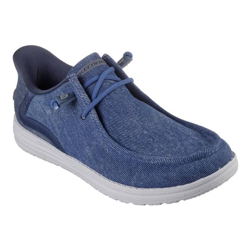 スケッチャーズ レディース シューズ リラックスフィット Skechers Hands Free Slipins Relaxed Fit Melson Coronado Menshoes Denim デニム