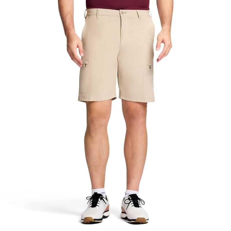 アイゾッド レディース ボトムス ハーフパンツ・ショーツ ショートパンツ Mens IZOD 95in Golf Swingflex Cargo Shorts Real Khaki カーキ