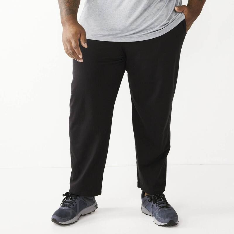 Tek Gear レディース ボトムス カジュアルパンツ トール ジャージー Big Tall Tek Gear Ultra Soft Jersey Open Bottom Pants Mineral Black ブラック