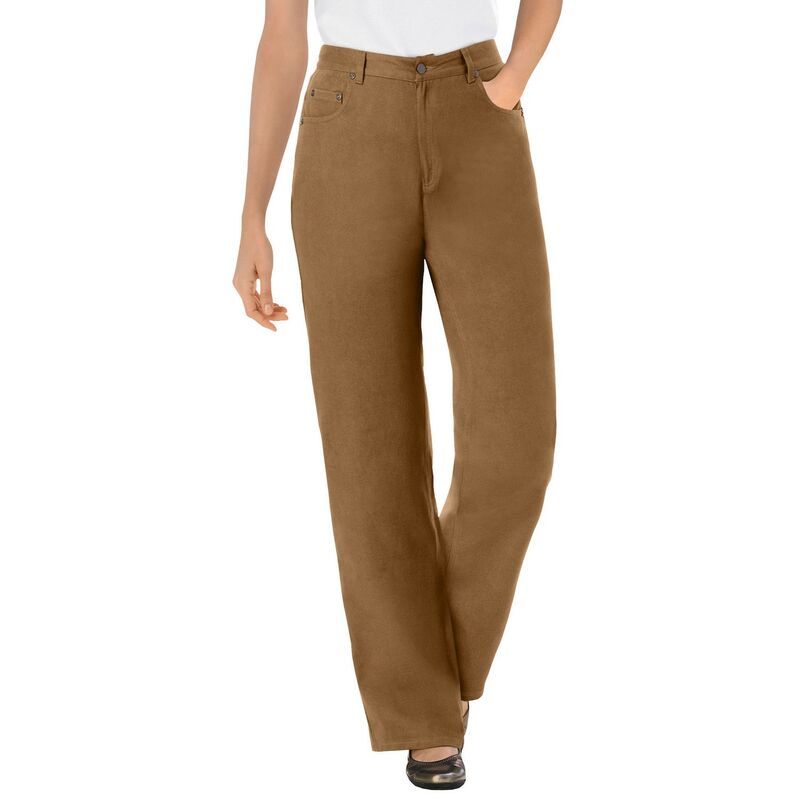 ウーマン ウィズイン レディース ボトムス デニムパンツ プラスサイズ プチ コットン ジーンズ Woman Within Plusize Petite Perfect Relaxed AllCotton Denim FivePocket Jeans Toff