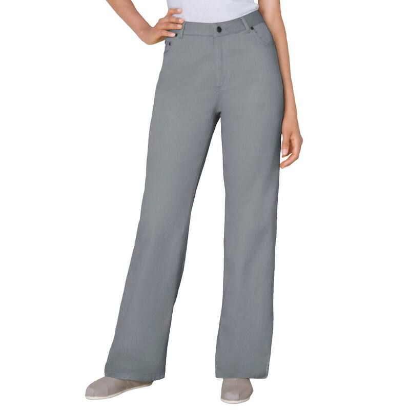 ウーマン ウィズイン レディース ボトムス デニムパンツ プラスサイズ トール コットン ジーンズ Woman Within Plusize Tall Perfect Relaxed AllCotton Denim FivePocket Jeans Gunme