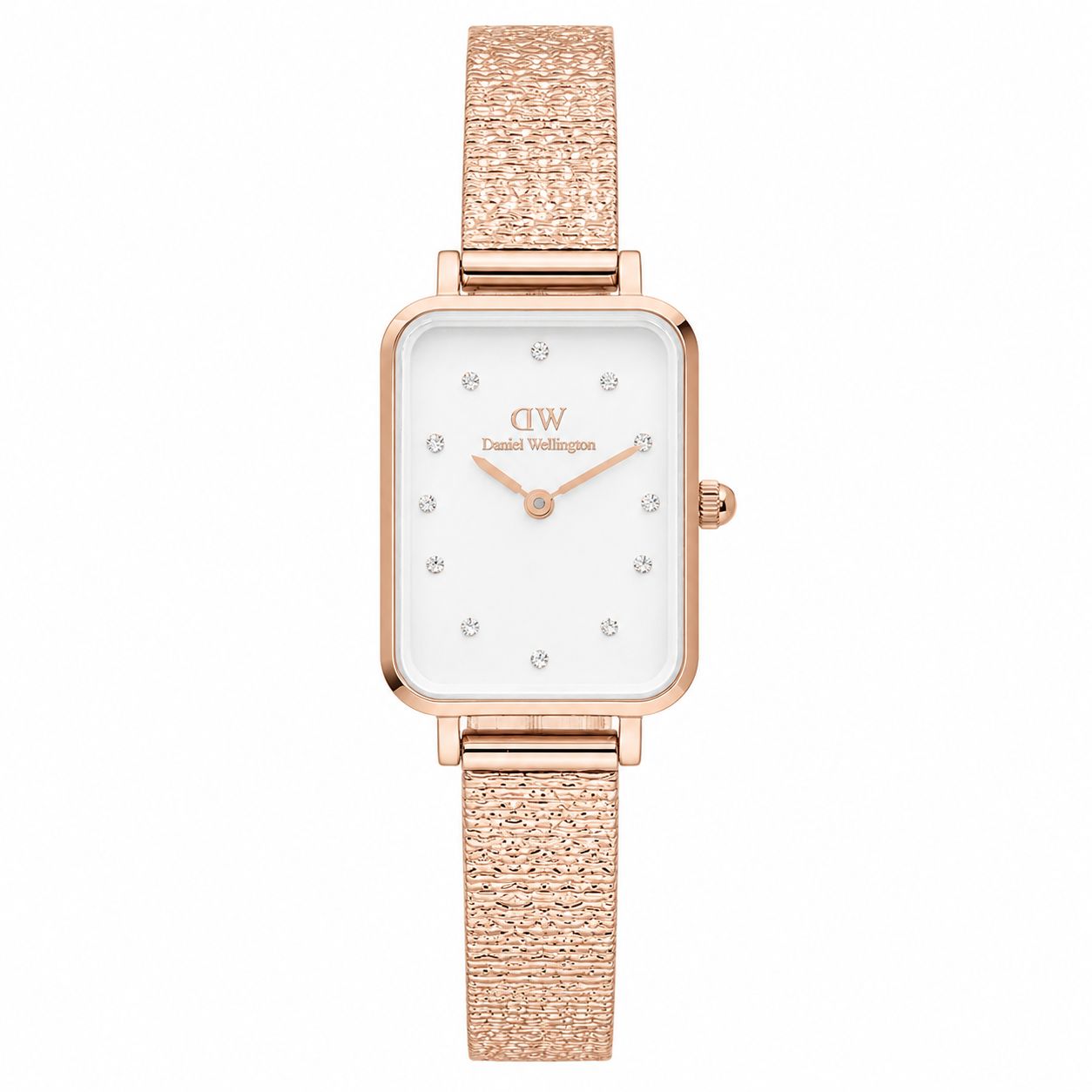 【ギフト対応可】ダニエルウェリントン DANIEL WELLINGTON 腕時計 Quadro Lumine Pressed Piano White MoP Rose Gold レディース アナログ おしゃれ 高級感 人気 ブランド 記念 プレゼント 送料無料