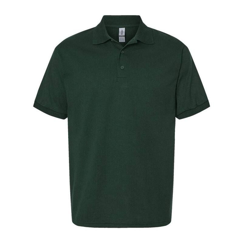 ギルダン レディース トップス Tシャツ ポロシャツ ジャージー Gildan DryBlend Jersey Polo Forest Green グリーン
