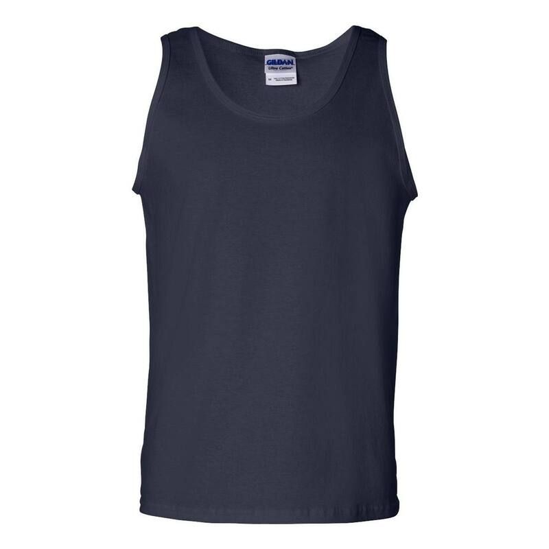 ギルダン レディース トップス Tシャツ コットン Gildan Ultra Cotton Tank Top Navy ネイビー 6,614円