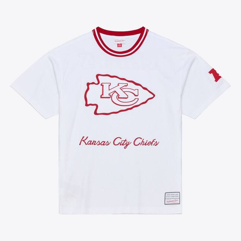 ミッチェルネス レディース トップス Tシャツ Mens Mitchell Ness White Kansas City Chiefs Arctic TShirt Chf White ホワイト