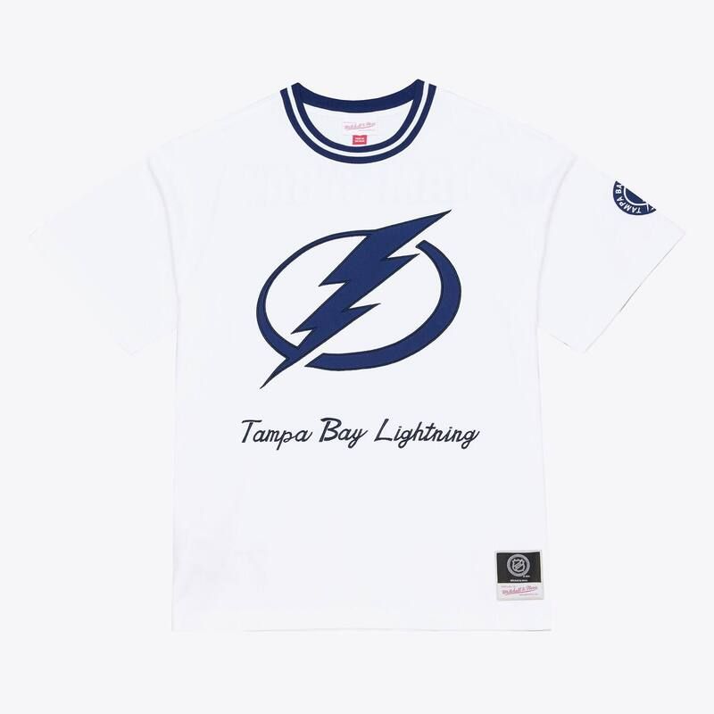 ミッチェルネス レディース トップス Tシャツ Mens Mitchell Ness White Tampa Bay Lightning Arctic TShirt Lgh White ホワイト