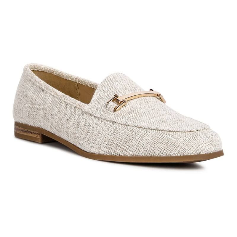 ロンドンラグ レディース シューズ スリッポン・ローファー London Rag Zaara Womens Loafers Beige ベージュ