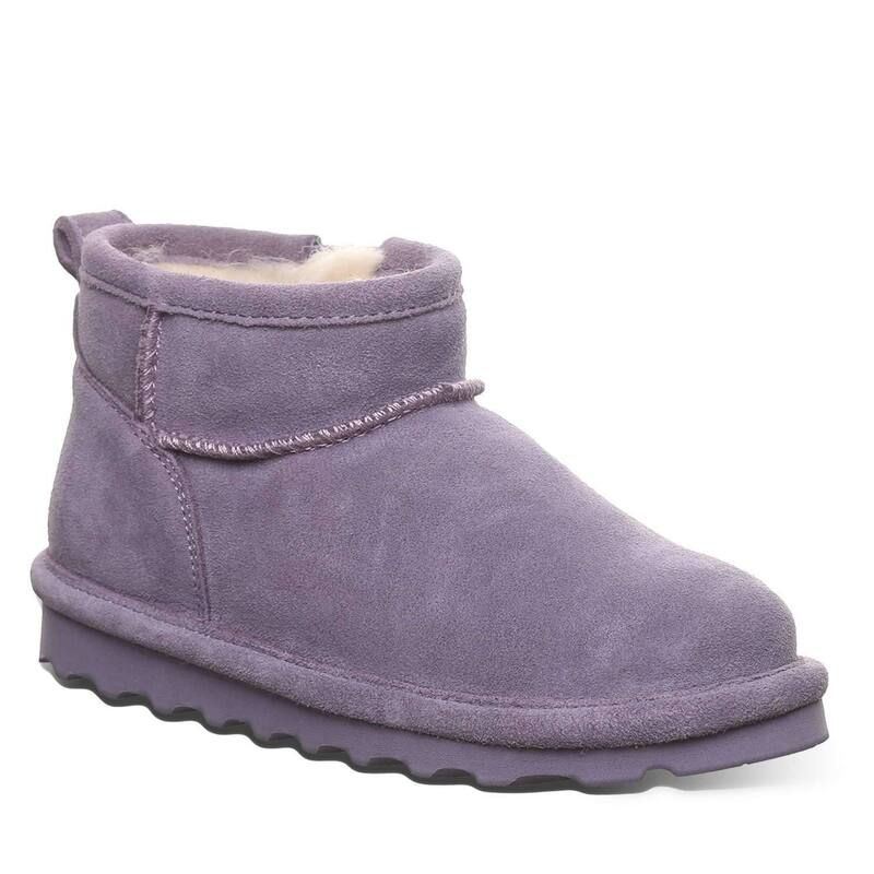 ベアパウ レディース シューズ ブーツ・レインブーツ Bearpaw Shorty Girls WaterResistant Winter Boots Purple Sage セージ